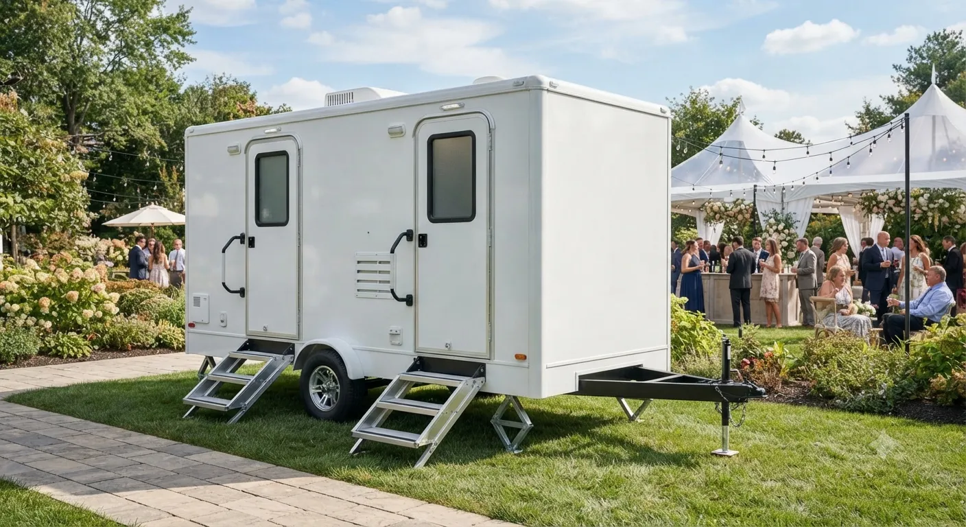 2 Stall Restroom Trailer in Ocala, FL