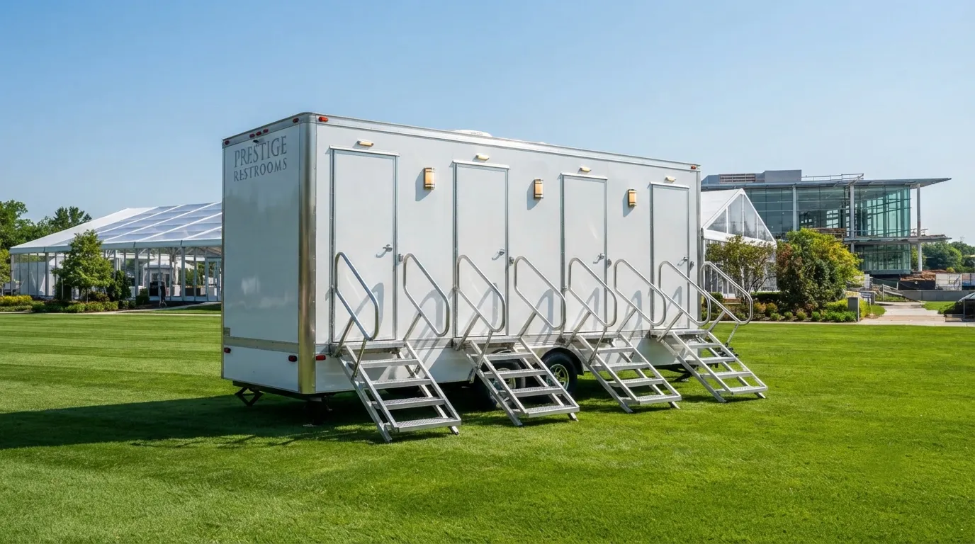 4 Stall Restroom Trailer in Ocala, FL