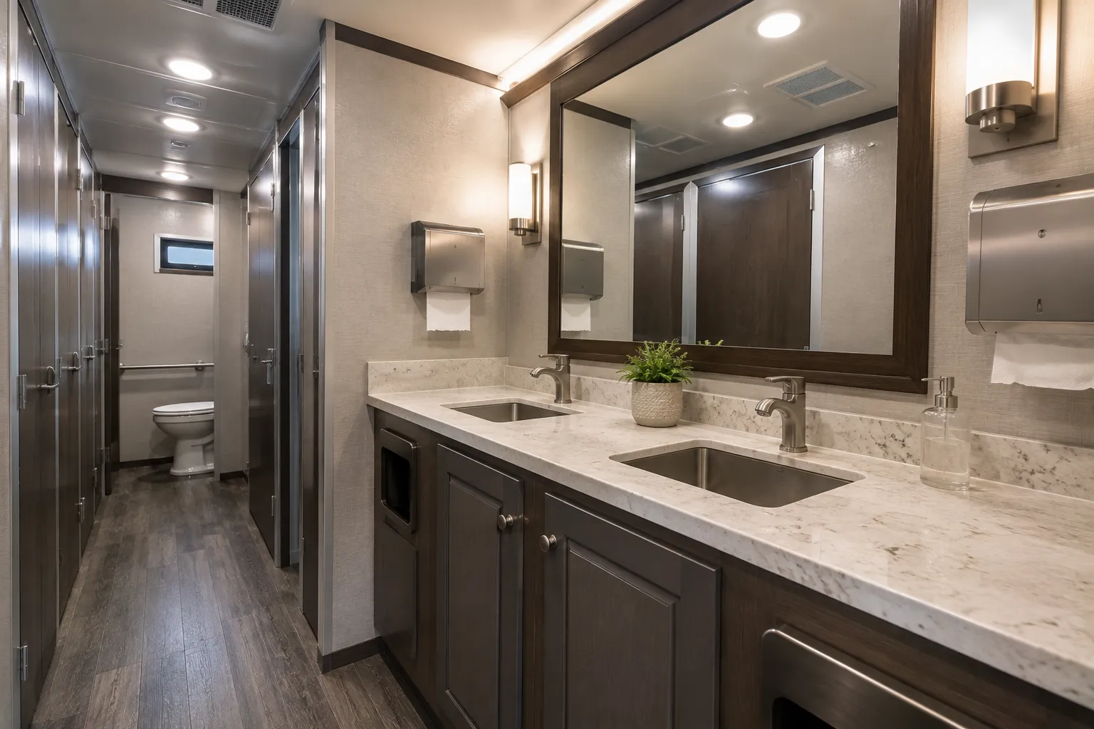 Luxury Restroom Trailer in Ocala, FL